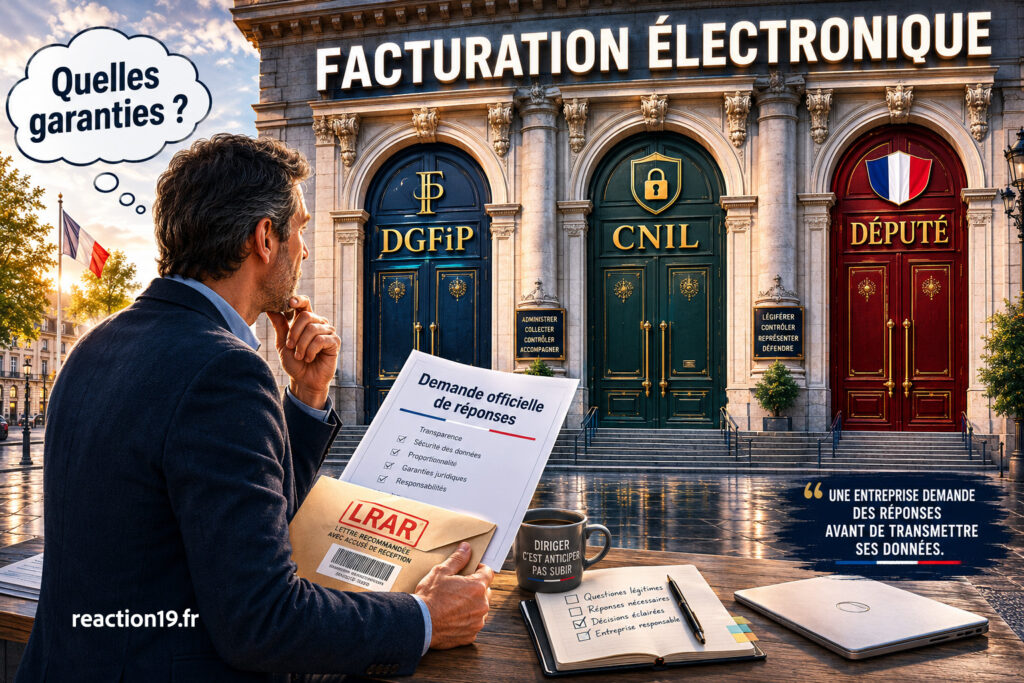 Facturation électronique - Demande officielle de réponses