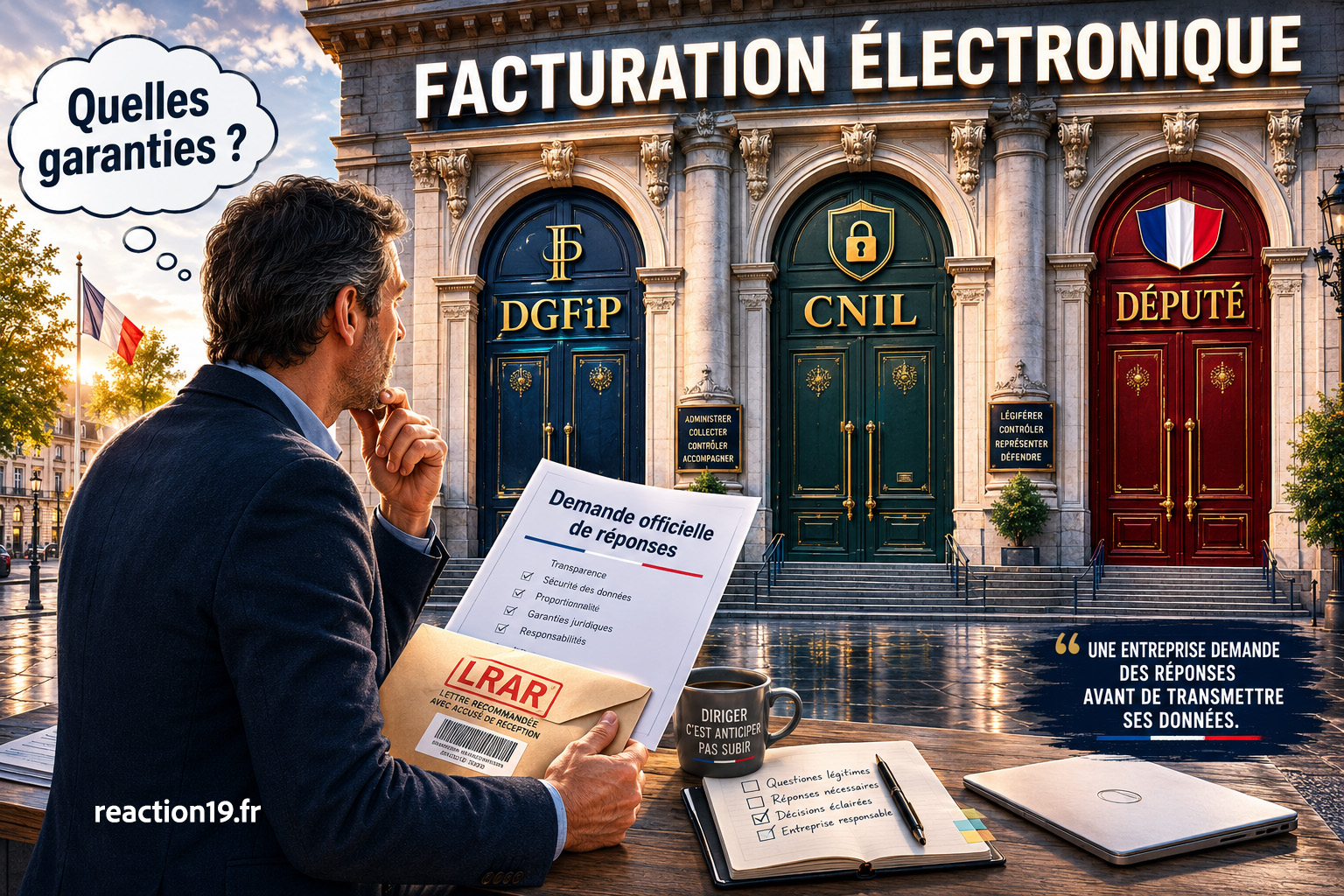 Lire la suite à propos de l’article 240626 – Courriers de demande de garanties – Facturation électronique