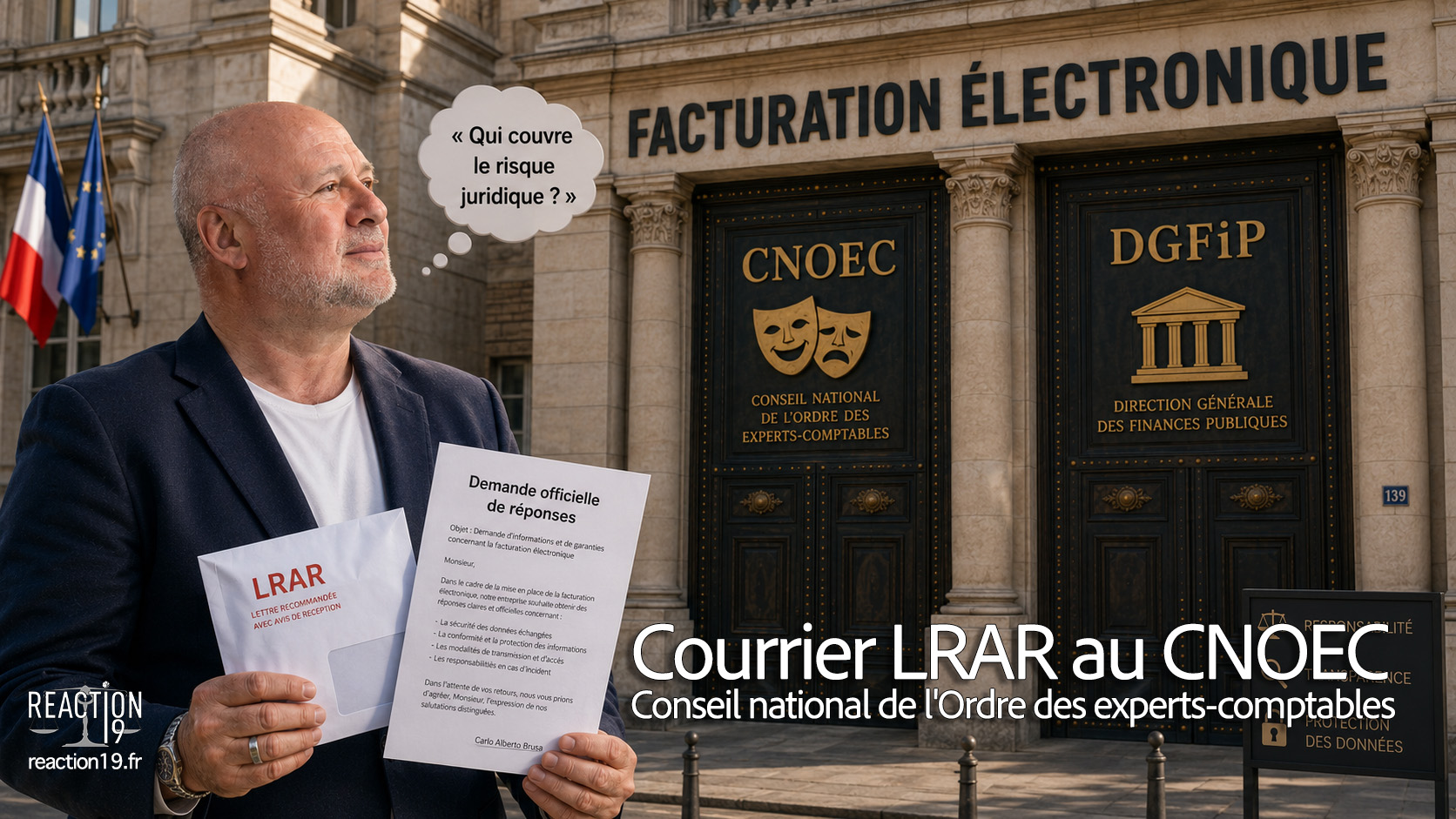 Facturation électronique : REACTION19 interpelle le Conseil national de l’Ordre des experts-comptables